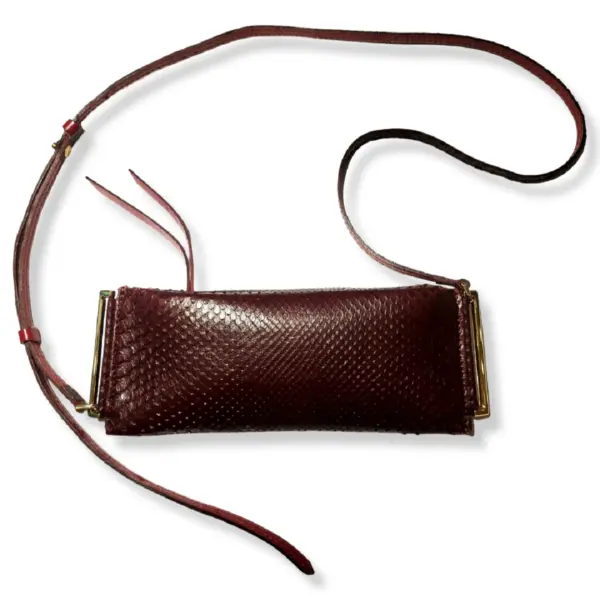 CORBU mini | pitone bordeaux